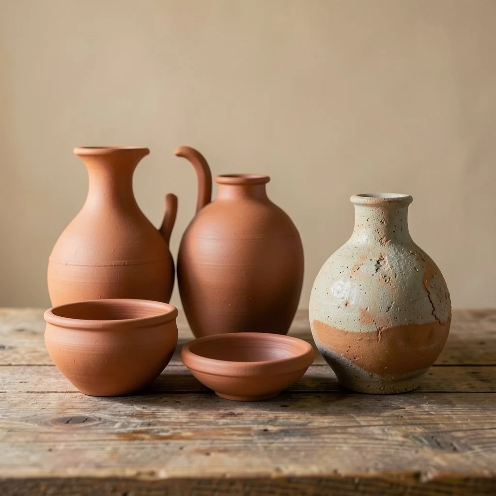 Terracotta Glaze Vase